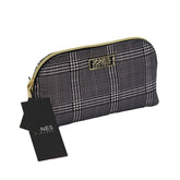 BAIN MILLER - NYLON HANGING TOILETRY BAG WITH REMOVEABLE POUCH - BLACK